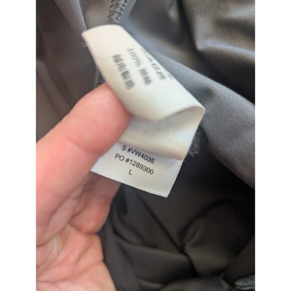 Vuori Womens Meta Wideleg Pant - Black - Picture 3 of 5